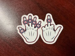 Motorcycle Sticker for Helmets or toolbox #8,455 NFL New England Patriots