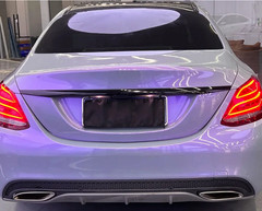 65FT x 5FT Premium Magic Glossy Pearl Chameleon Grey Purple Vinyl Car Wrap Film