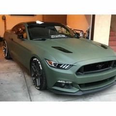 3M 2080 Scotchprint Matte Military Green Vinyl Car Wrap Film | M26