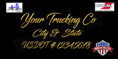 COMMERCIAL DOOR CUSTOM TEXT VINYL DECALS SETX2 ORACAL 651 USA MADE