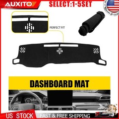 Black Dashboard Cover Pad Mat For Toyota Tacoma 2024-2025 Non-Slip Dash Mat 1-5X
