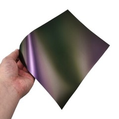 Chameleon Green to Purple Car Vinyl Wrap Sparking Diamond Glitter Car Body Film