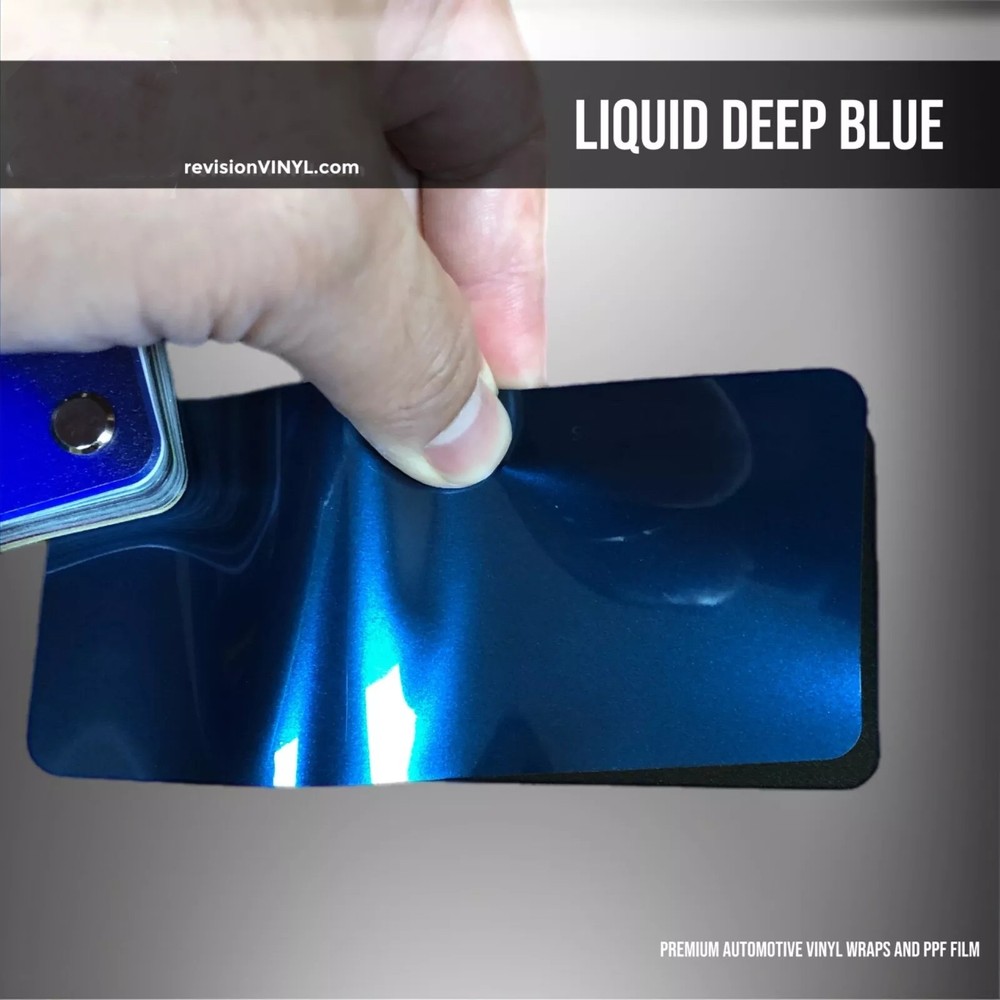 Tesla Cybertruck PreCut PPF Paint Protection Color Change Wrap Liquid Deep Blue