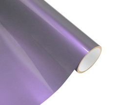 65FT x 5FT Premium Magic Glossy Pearl Chameleon Grey Purple Vinyl Car Wrap Film