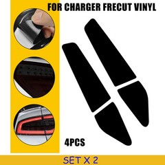 8pcs Tint Film for Dodge Charger 2015-2022 Rear Tail Light Vinyl Smoked VLT-20%