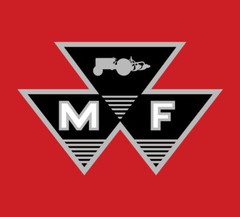 Massey Ferguson Premium Vinyl Decal 2-Pack – Agricultural Equipment Logo
