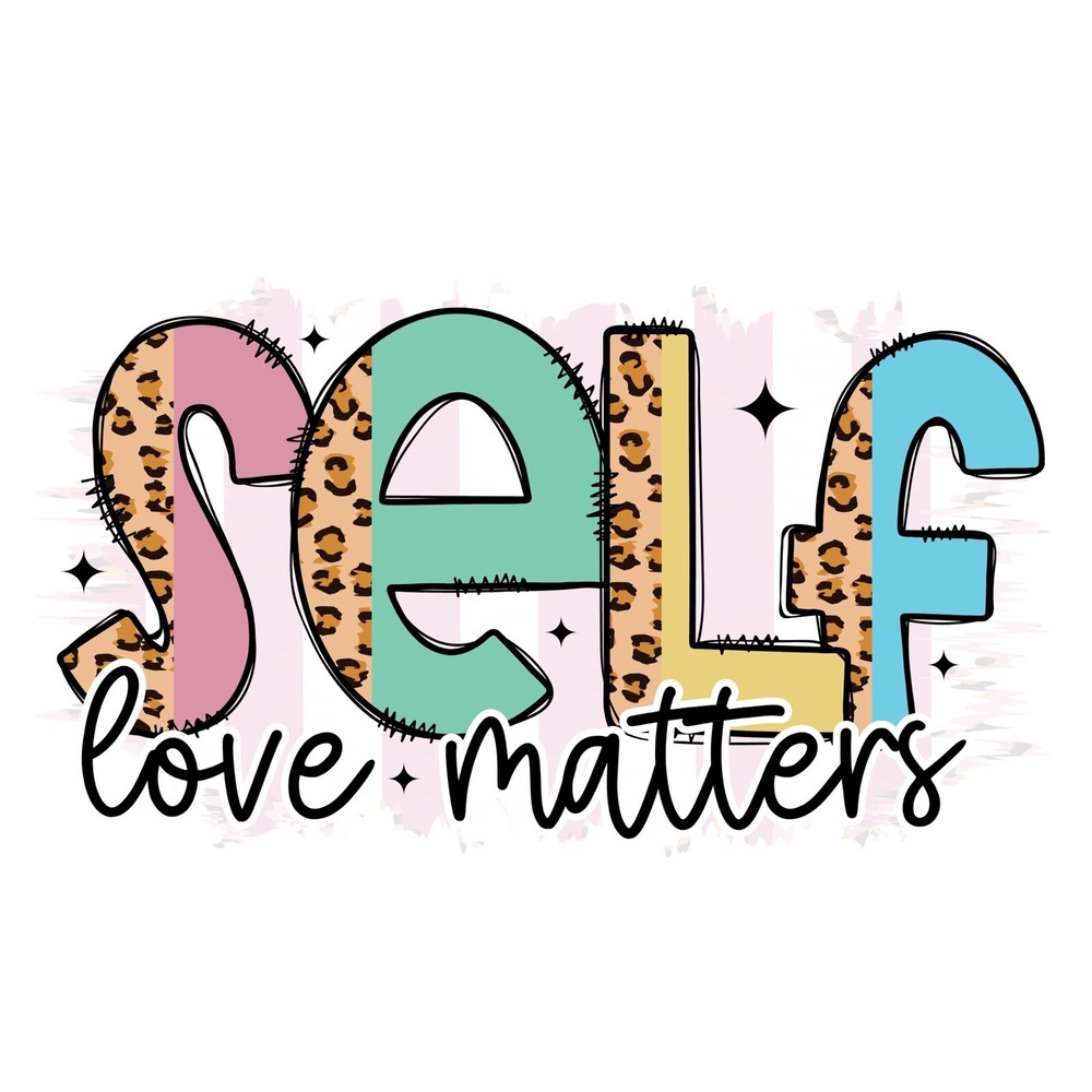 Self Love Matters Sticker Positive Depression PTSD Heal Mental (4 Inches)