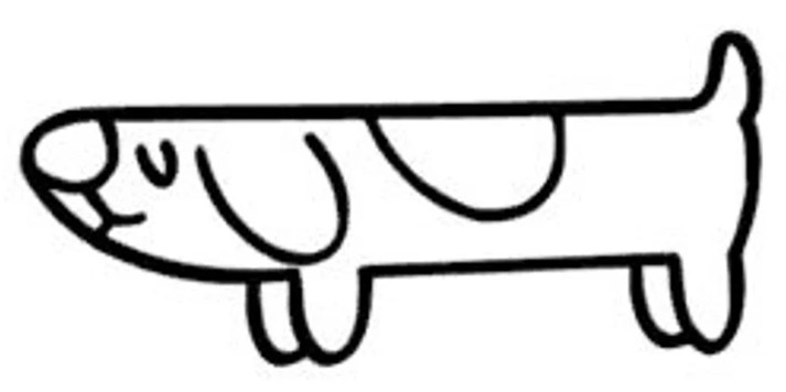 Long Dog Vinyl Decal – Hidden in Every Episode – Premium Waterproof Vinyl