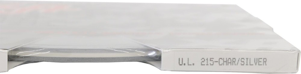 Universal 3/16″ 2-Color Pinstripe(Ultra Lite) 0216215 – Charcoal/Silver Metallic