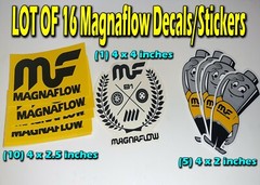 LOT 16 Magnaflow Sticker Decal
