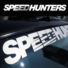 SPEEDHUNTERS Car Font Window Windshield Stickers Reflective Decal Vinyl Sunshade