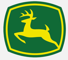 John Deere Decal Sticker Car Truck Black John Deere Farming Equipment Decal