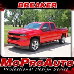 Upper Side BREAKER Door Stripe Accent Vinyl Graphic Decal Stripe 2016 Silverado