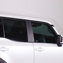 4pcs Matte Black Pillar Post Decal Vinyls Fits Toyota Land Cruiser 2024+
