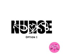 Nurse Life Decal Vinyl Car Motorcycle Laptop Option 1 2 3