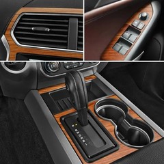 High Gloss Wood Grain Vinyl for Car Interior Furniture Countertop Wrap Sticker
