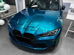 Gloss Metallic Caneel Bay Blue PPF TPU Paint Protection Film Dry Wet Vinyl Wrap