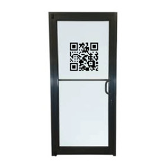 Vinyl QR code for window business or car