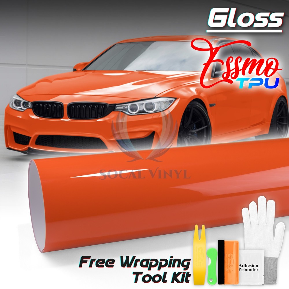 TPU Color Gloss Havana Red PPF Paint Protection Film Dry Wet Apply Vinyl Wrap