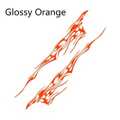 Car Door Side Stickers Graphics Flame Sport Decor Decal Vinyl Cover Universal