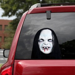 10″ Horror Ghost Creepy Decal Car Truck Windshield Rear Window Sticker Halloween
