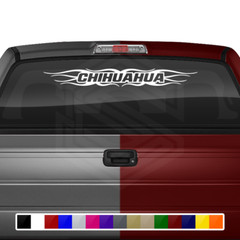 #121 CHIHUAHUA Mexico CHH Windshield Decal Sticker Window Vinyl Estado Troca