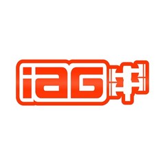 IAG Performance Logo 20″ Die Cut Sticker – Sold Individually