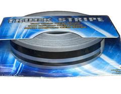 Prostripe Truck Stripe R608201 Silver/Black 3/4″ x 50′