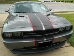 FITS Dodge Challenger 08-14 Racing Stripes Graphic Vinyl Decal 36 FT +Pinstripe
