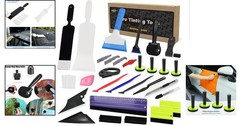 Professional Window Tinting Kit: Squeegees & Sponge Roller for Perfect Finish