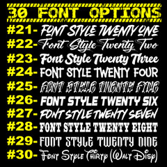 Custom Side Windshield Sticker Car Truck Rear Window Decal Banner Bottom Rocker