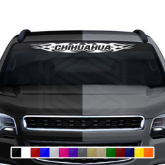 #148 CHIHUAHUA Mexico CHH Decal Sticker Windshield Window Banner Estado Troca
