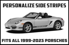 Spyder Side Stripes for all Porsche Model Cars 1999 – 2024