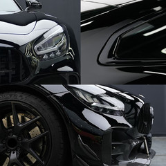 5FT x 50FT Gloss Piano Black PPF Self Healing Anti-Scratch Paint Protection Film
