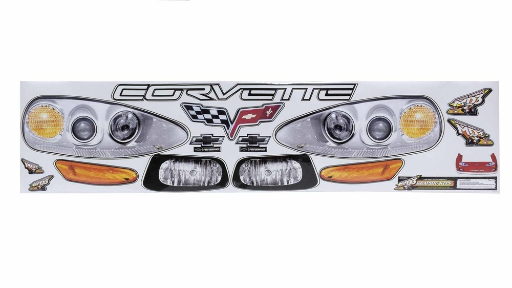 FIVESTAR #925-410-ID Nose Only Graphics MD3 Corvette