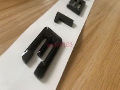 Gloss Black 3D ABS Letters Trunk 318e Emblem Rear Badge for BMW 2017-2022 318e