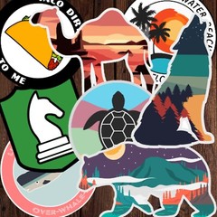 Tahoe Tessie Decal Cryptid Retro Sticker Car Truck Window Bumper DieCut Vinyl