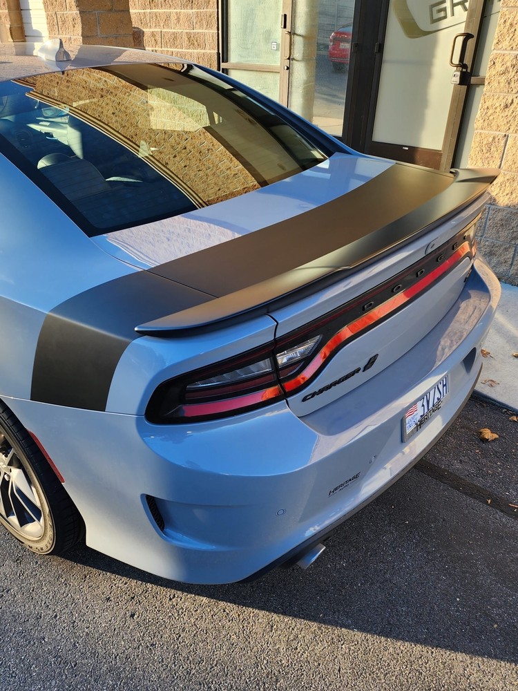 Fits 2015-2023 Charger Gt/Rt Scatpack Tailband High Quality Vinyl Decal Graphics
