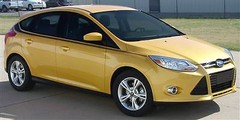 2012-2017 THRUST Side Stripes Graphics Decals New!* (3M Vinyl) for Ford Focus