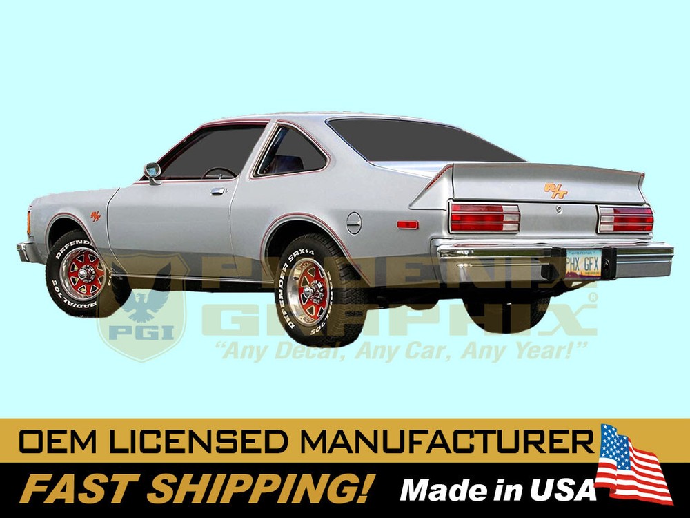 1980 Dodge Aspen R/T Decal Stripe Graphic Kit