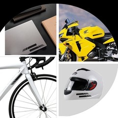 2pcs Car Rear View Mirror Stickers Decor, Waterproof for Car Truck (Black)