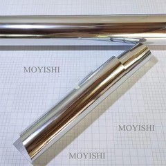 Chrome Mirror Vinyl Wrap Silver 12×78 Inch Self Adhesive Car Film Decal
