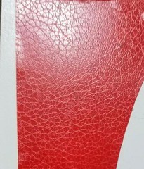 VVivid 2020 Vvivid+ Racing Red Fine Grain Leather Vinyl Wrap Film | V180