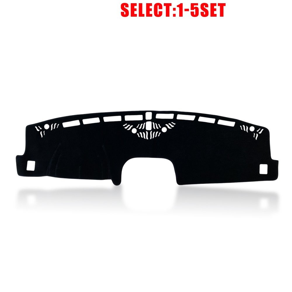 Dash Cover for Ford Maverick 22-24 Thickened Anti-Slip Dash Cover Mat Black 1-5X