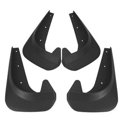 Universal Fit Splash Guards Rubber Car Mud Flaps Fender for Front Rear Tire B