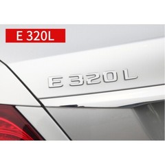 for Mercedes Benz E-class emblem e300l amg e260 e320 car post sticker