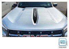2023 2024 2025 GMC Canyon AT4 Matte Black Center Hood Decal GM Licensed Product