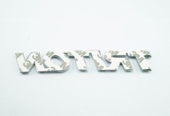 ABS PLASTIC CHROME TRITON BDGE LOGO EMBLEM FOR MITSUBISHI 17X3cm