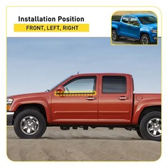 Door Window Belt Weatherstrip Kit For 12-22 Chevrolet Colorado Trailblazer 2-20X
