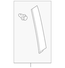 Genuine Mazda Door Applique KB7W-50-M40B